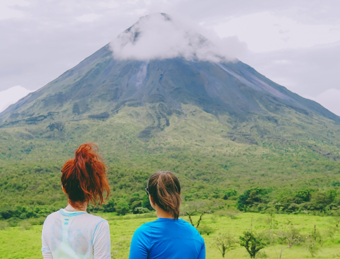 Lesbian Couple Arenal Volcano