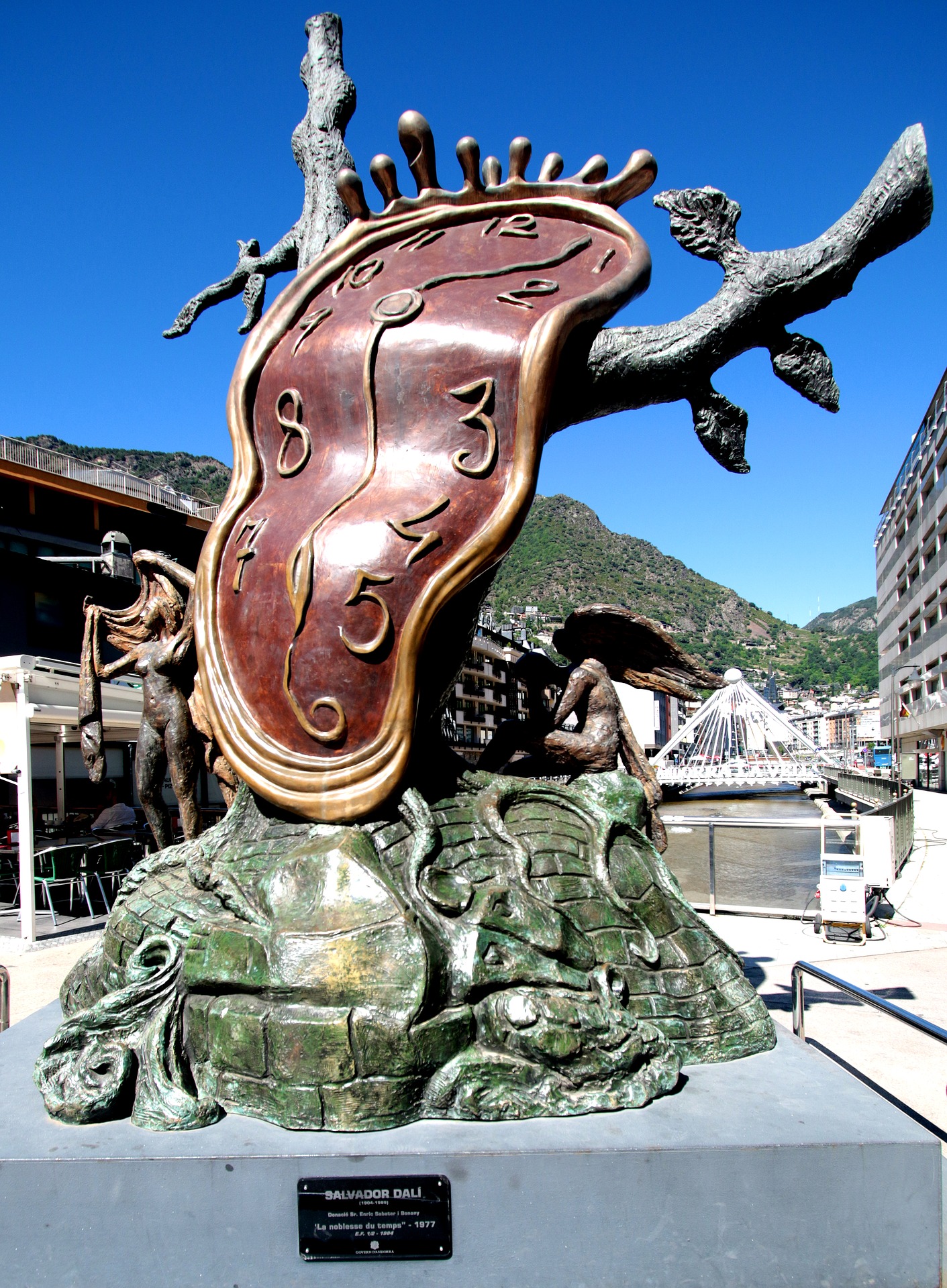 Andorra Salvador Dali Clock