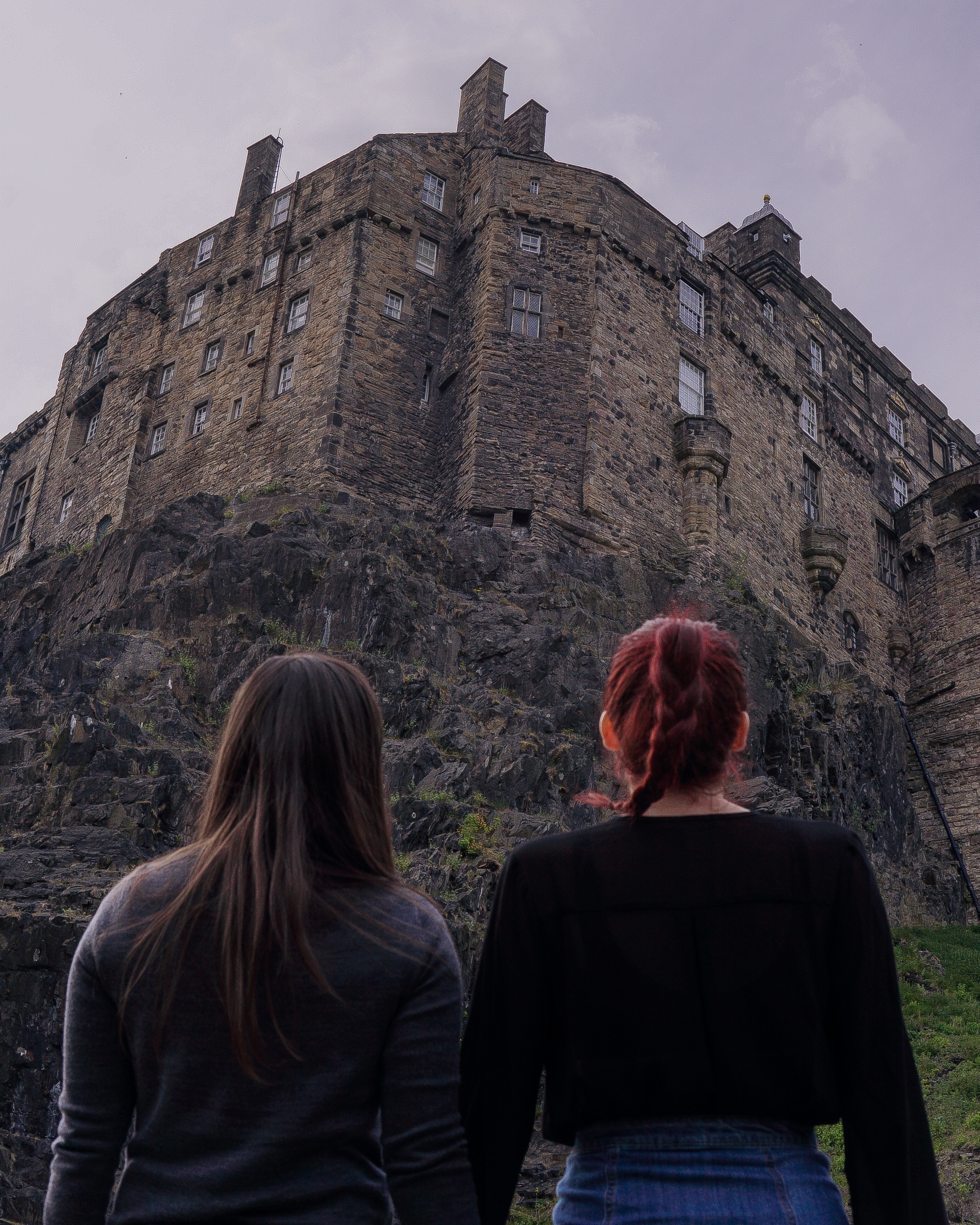 Lesbian Couple Edinburgh Castle