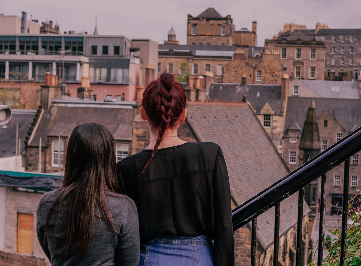 Lesbian Couple Edinburgh