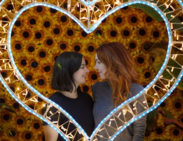 Love Giving Lesbian Couple