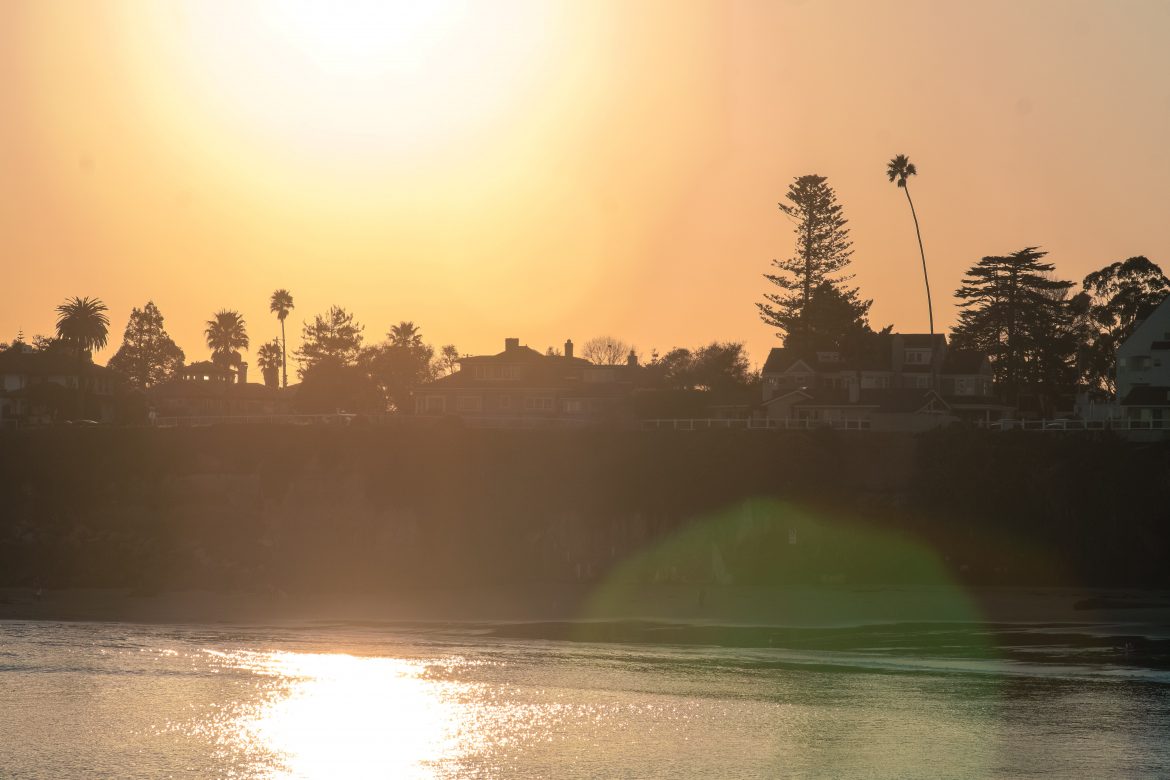 Beach Sunset Santa Cruz