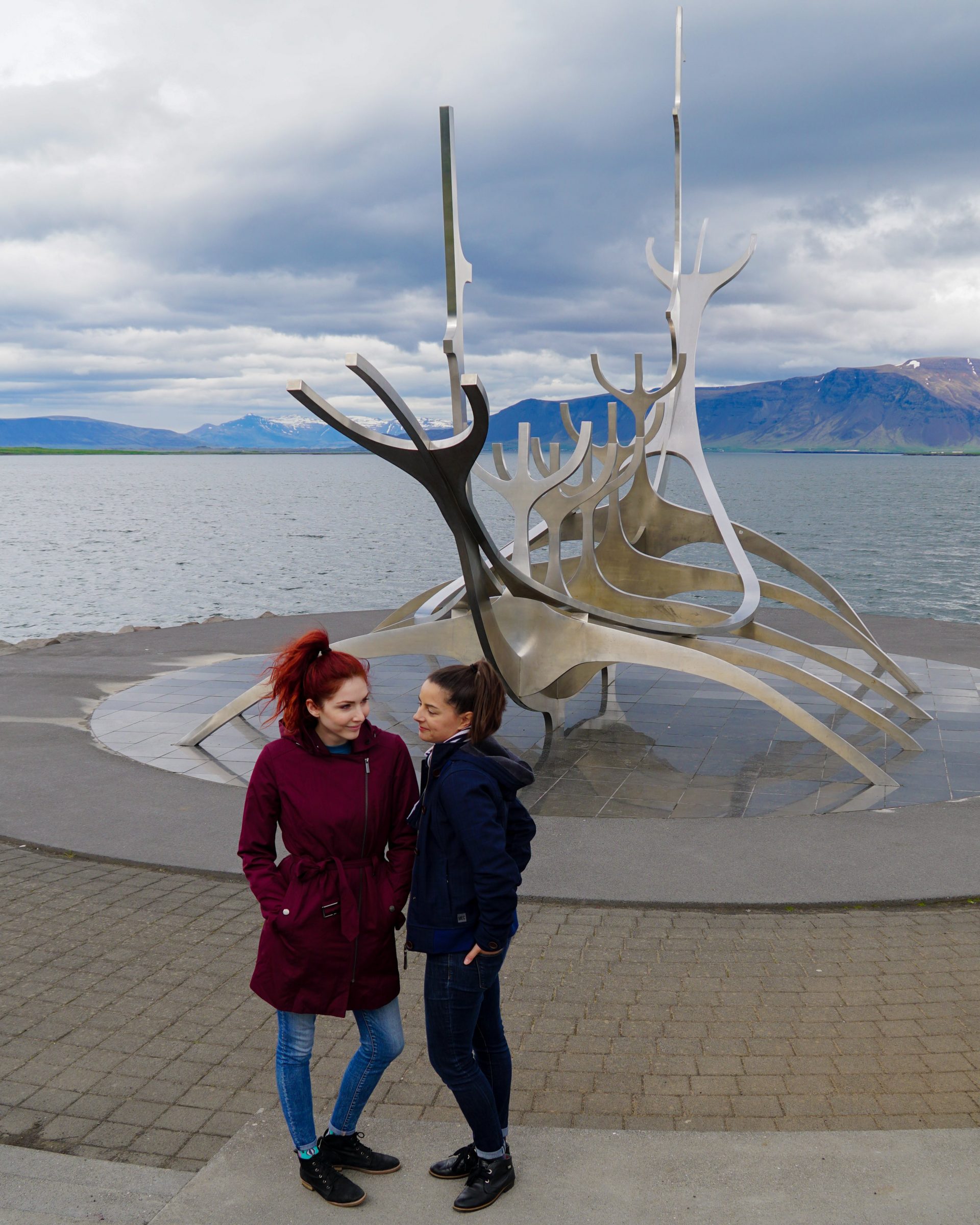Reykjavik Sun Voyager Lesbian Couple