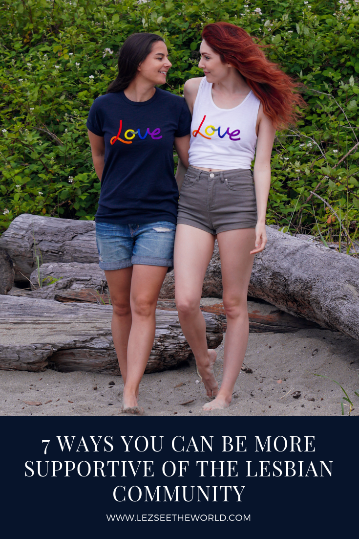 Ways to be more supportive of lesbian community