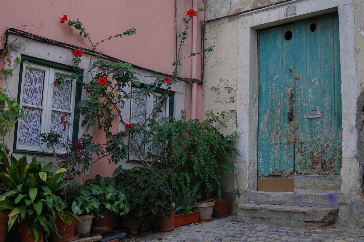 Lisbon Alfama Door