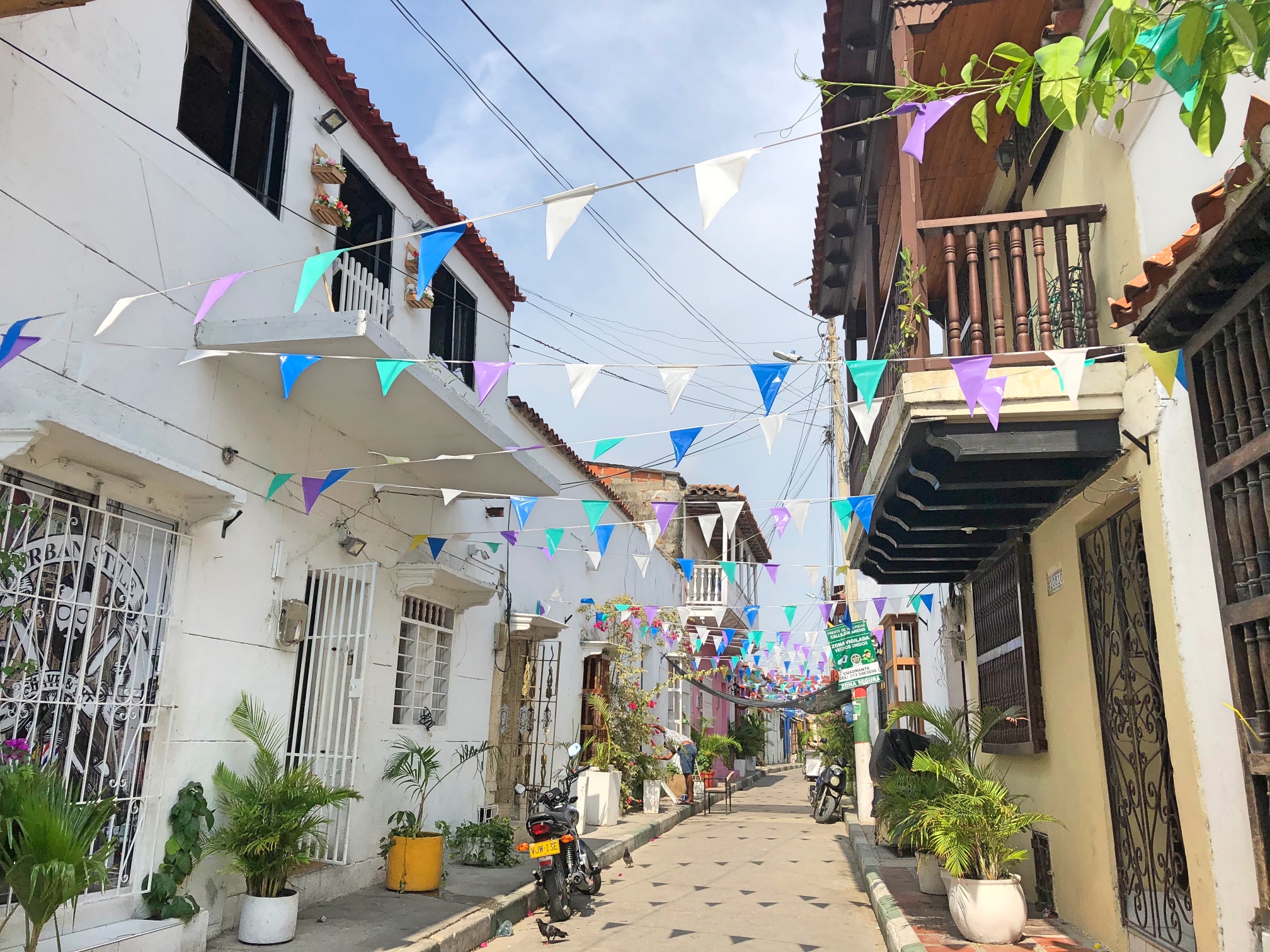 Cartagena Walled City Street