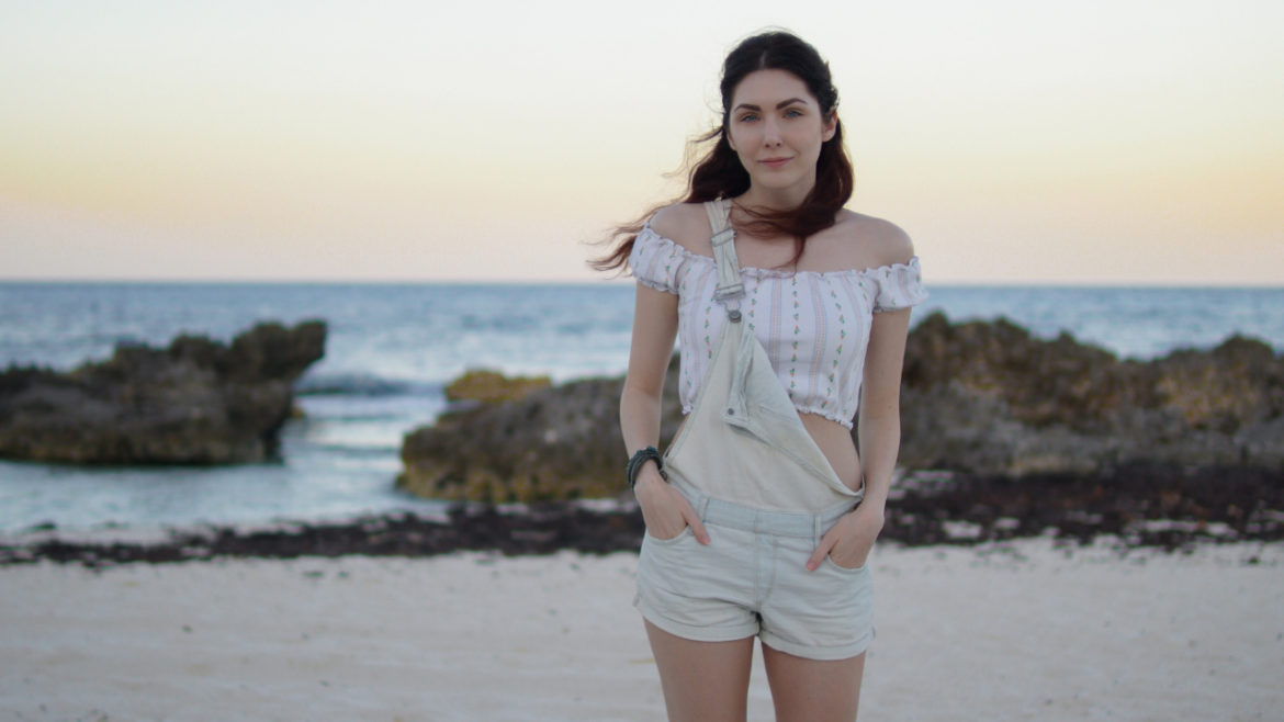 Readhead on beach in Mexico