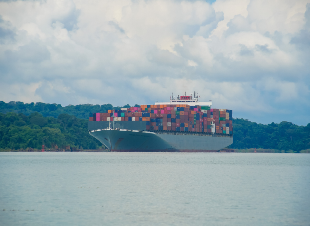 Panama Canal Ship