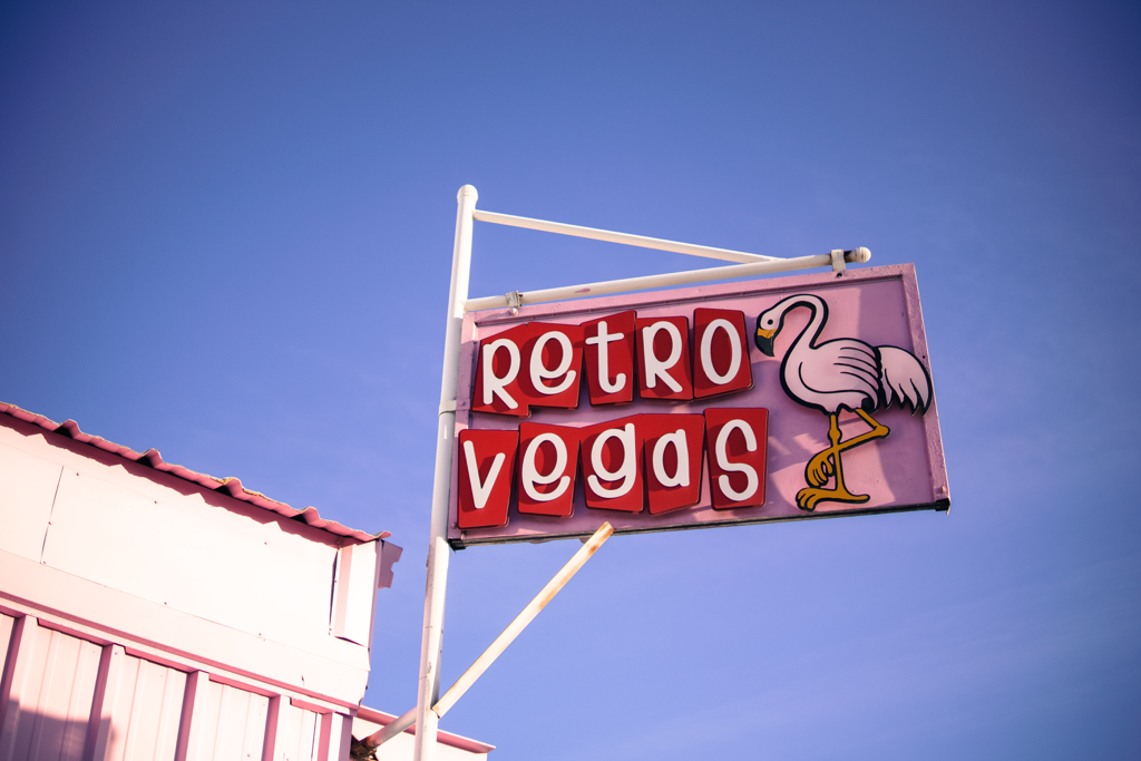 Retro Vegas Sign