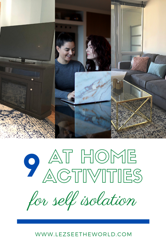 Pinterest Activities for Self Isolation Social Distancing