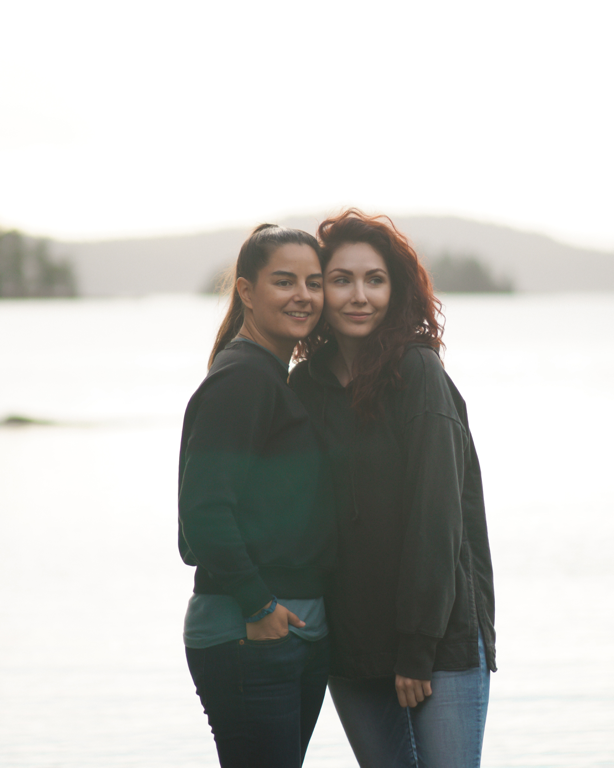 Lesbian Couple Galiano Island 