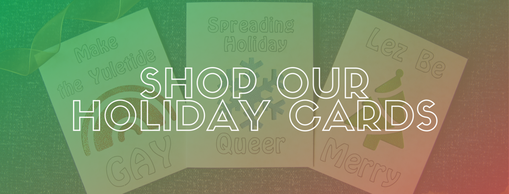 Queer Holiday Cards Lez See the World
