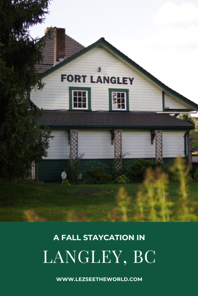 Langley BC Staycation Pinterest