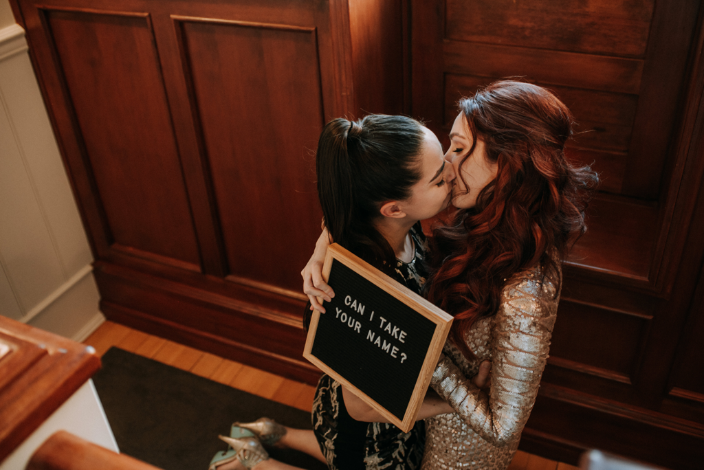 Lesbian Couple Proposal