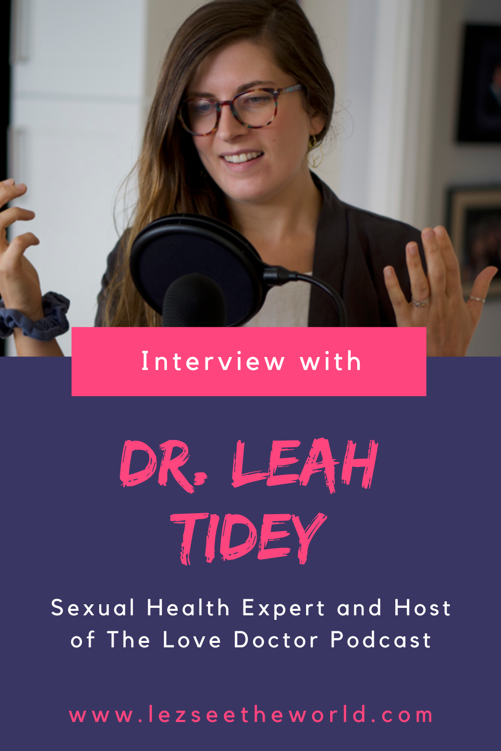 Dr. Leah Tidey Interview Pinterest