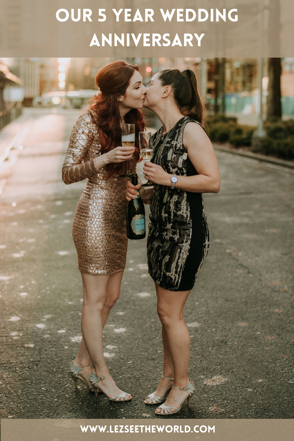 Lesbian Couple 5 Year Wedding Anniversary Pinterest